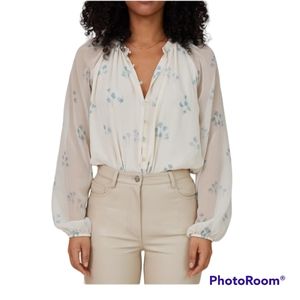 Aritzia Wilfred Santiago Button Up Size Large